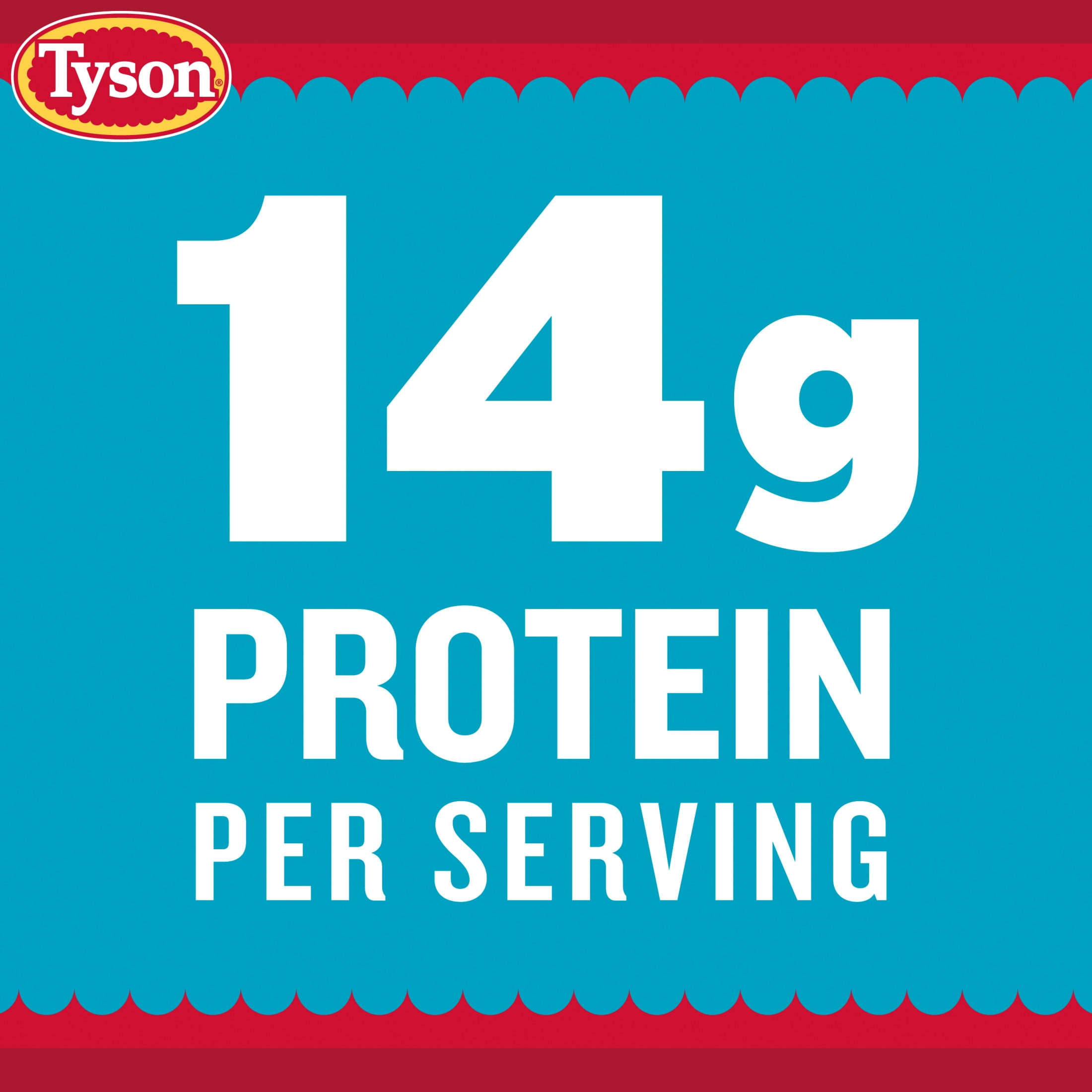 Tyson Rotisserie Seasoned Crispy Wings, 20 oz (Frozen, Fully Cooked)