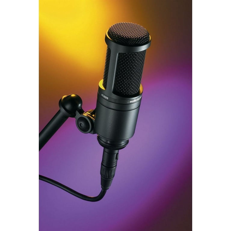 Audio Technica AT2020 Studio Microphone-Cardioid Condenser