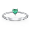 thumbnail image 2 of Bague Pierre de Naissance Cœur - Émeraude (Peut), 2 of 6