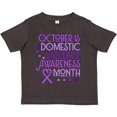 thumbnail image 3 of Inktastic October is Domestic Violence Awareness Month Boys or Girls Toddler T-Shirt, 3 of 5