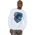 thumbnail image 2 of Harry Potter Mens Ravenclaw Crest Flat Sweatshirt, 2 of 5