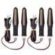 thumbnail image 2 of 4 piezas de luces intermitentes para motocicleta, accesorios de repuesto universales Luz amarilla fija, 2 of 8