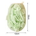 thumbnail image 5 of Soumake Bath Washcloth High Water Absorption Fast Foaming Remove Dead Skin Exfoliating Washcloth Towel Bathroom Supplies, 5 of 7