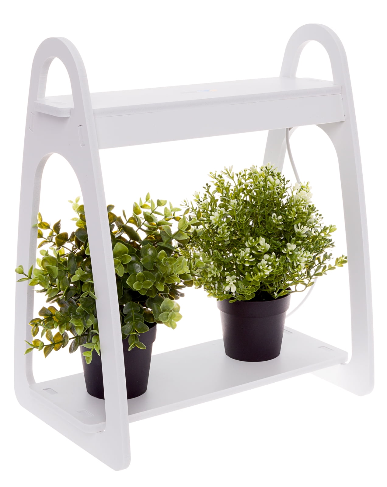 Mindful Design White Led Indoor At Home Mini Planter Counter Top Mindful Design White Led Indoor At Home Mini Planter Counter Top Herb Garden Kit
