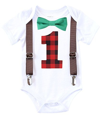lumberjack first birthday outfit