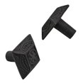 thumbnail image 6 of SaKeGa Hand Forged Iron Cabinet Knob Pull Antique Rustic Knobs for Kitchen Cabinet Drawer Pull Handles with Hardware: Pack of 4, 6 of 7