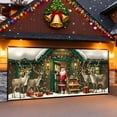 thumbnail image 3 of Merry Christmas Background Party Decoration Santa Photography for Garage Door, 7 x 16 Feet Flag Banner for Festive Celebrations, 3 of 3