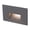 Bronze, variant on Wac Lighting 4011 5" Wide Horizontal Led Step And Wall Light