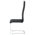 thumbnail image 6 of Montclair Upholstered Dining Side Chair Black (Set of 4), 6 of 11