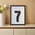 thumbnail image 1 of CATIEBYE Football Shirt Frame Display Case Coffee Wooden Shadow Box for Signed Memorabilia Presentation, 1 of 8