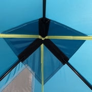 Ozark Trail 82 x 70 Pop Up Beach Shelter, with UPF50+ Protection, Blue