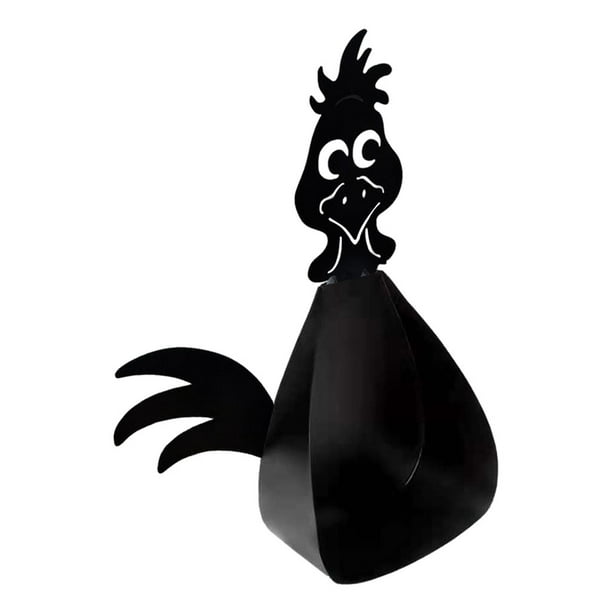 Portarrollos de papel higiénico decorativo con forma de animal de metal Polluelo
