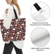 thumbnail image 3 of Balery To The Best Mom Bolsa Tote Estilo Estético con Cremalleras, Bolsa de Hombro, Bolsa de Compras Grande y Plegable, 3 of 8