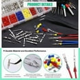thumbnail image 6 of 535PCS 26Type Pins Connector Kit,Car Electrical Wire Connector Pins Terminal 1-3.5mm Auto，0k451, 6 of 6