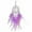 Purple, variant on Hxlamzoo Clearance Item! Crystal Stone Car Pendant Exquisite Car Interior Feather Catcher Wind Chime Rearview Mirror Car