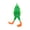 Color 6#, variant on BIMZUC Double Propeller Frog Lures Flexible Artificial Simulation Fishing Baits for Freshwater Topwater Casts Durable PVC Lure with Sharp Hooks Size 3.7 inches / 9.5 cm Color 6#