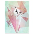 thumbnail image 1 of DesignArt Vintage Triangular Large Wall Clock, 1 of 2