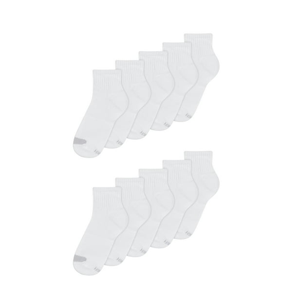 Hanes - Hanes Women's Cool Comfort Ankle Socks, 10-Pair Value Pack ...