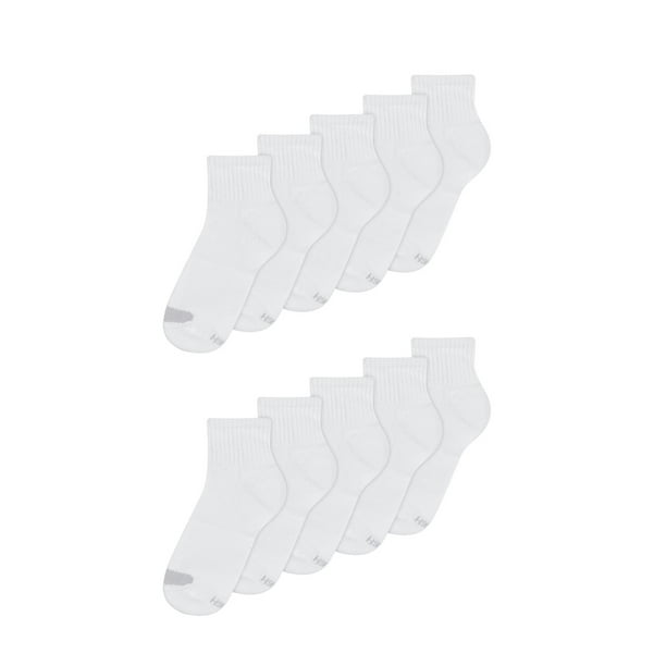 hanes 10 pack ankle socks