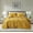 Mustard Yellow, variant on Chezmoi Collection Teo 3-Piece Dusty Blue Queen Size Quilt Set - Diamond Stitched Lightweight Microfiber Bedspread Set Bedspread Set for All Seasons