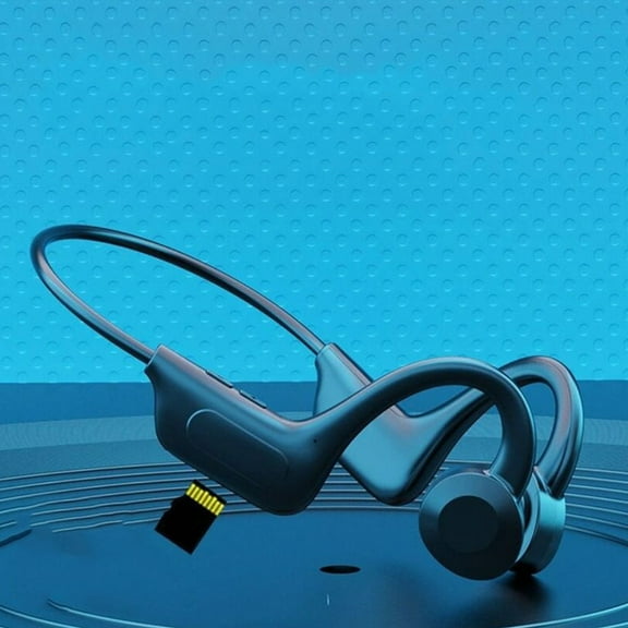 Menrkoo Bluetooth Conduction Headphones Open Ear Headphones Bluetooth 5.0 Sports Wireless Earphones With Built-In Mic,Sweat Headset