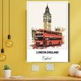 thumbnail image 3 of London England Travel Scenic Canvas Wall Art -England Canvas – Nature-Inspired Print for Bedroom, Living Room, or Office – Travel Gift, 3 of 5