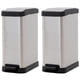 thumbnail image 1 of Botes de Basura 8L Acero Inox Metalico C/Pedal Cocina 2pzas ColorHome COLORBIN8, 1 of 7