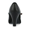 thumbnail image 4 of Journee Womens Siri Round Toe Block Heel Mary Jane Pumps, Widths Available, 4 of 10