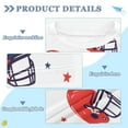 thumbnail image 2 of FORMRS Boys Rash Guard Short Sleeves Swim Shirt Quick Dry UPF 50+ Sun Protection, Sizes 3-12T, Star Spangled Helmets, 2 of 6