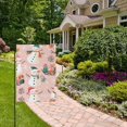thumbnail image 2 of Yayeee Garden Flag 28" x 40" Double Sided Outdoor Yard Lawn Holiday Decorations, Christmas Snowman, 2 of 6