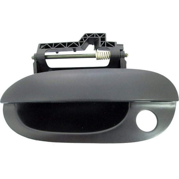 Exterior Door Handle Compatible with 1997-2000 BMW 528i Front, Driver Side Sedan Primed With remote locking