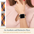 thumbnail image 4 of ComfiTime Apple Watch Band–Stretchy Braided iWatch Sport Band 38mm 40mm 41mm 42mm 44mm 45mm 49mm for Men&Women, Breathable Elastic Apple Watch Wristbands Strap for Series 9 8 7 6 5 4 3 2 1 SE Ultra, 4 of 15