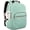 Mint Green, variant on Laptop Backpack for Women with Giant Tumbler Holder 15.6 in, Travel Backpack Laptop Bag College Backpack, Quilted Work Nurse Teacher Backpack Purse Computer Bag Casual Daypack