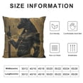 thumbnail image 5 of Orinice Costume Sword Graphic Decorative Throw Pillow Cover for Home Couch Living Room Bed Sofa, Short Plush, 1PC 12x12in, 5 of 5
