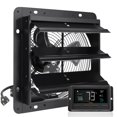 thumbnail image 1 of Ventilador de escape con persiana VEVOR, soporte de pared de 10 pulgadas con controlador 820C, 1 of 9