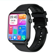 COLMI C80 Smart Watch Men Bluetooth Calling 1.78 inch Amoled Full Touch Fitness Tracker IP68 Waterproof Smartwatch Black