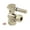 Nickel, variant on Kingston Brass CC44402DL 1/2" FIP x 1/2" OD Comp Angle Stop Valve, Polished Brass