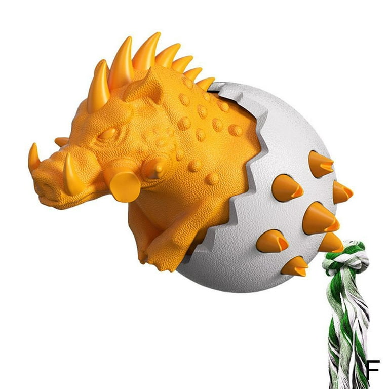 Dinosaur Eggs Dog Toys Treat Food Toy Game Training Puzzle Interactive Ball  Chew Pet Toy for Small Medium Large Dogs Accessories - AliExpress