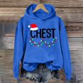 thumbnail image 2 of WILLBEST Sudadera de Mujer con Estampado Navideño de Pecho y Nueces, Manga Larga, Estilo Casual y Holgado Mediana, 2 of 3