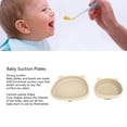 thumbnail image 4 of Silicone Suction Bowl, Panda Shape Soft Toddler Suction Plates Fall  User Friendly Powerful Suction Elastic  For Kitchen For Dishwasher Beige Bowl And Plate, 4 of 8