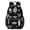 Snake and Hand, variant on Hand and Bat Gothic Pattern 17" School Backpacks for Teens,Waterproof Oxford Fabric,S-Shape Padded Straps for School,Travel,Hiking,Camping
