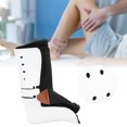 thumbnail image 4 of Attelle de Cheville Ajustable à Lacets, Design à Talon Ouvert, Support Stable, Attache Ajustable, Attelle de Cheville Forte, Protection Sportive avec 1 Pce pour Blessures à la Cheville pour Sports Gauche, Droite, 4 of 8