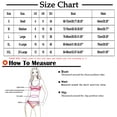 thumbnail image 3 of Conjunto de bikini a rayas para mujer Traje de baño Sujetador sexy Traje de baño Ropa de playa Fridja  nalpqowj24314, 3 of 9