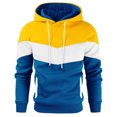 thumbnail image 2 of Sudadera Con Capucha Para Hombre, Fibra De Poliéster, Amigable Con La Piel, Suelta, Para Hombre, A La Moda, Lavable A Máquina, Empalme De Color Para Trabajar Para Acampar ANGGREK  Otros, 2 of 5