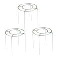 thumbnail image 6 of WHAMVOX 3pcs Inverted Cooling Rack Bread Baking Tools Stainless Steel Cooking Rack Cake Cooling Holder Cookie Drying Rack Oven Pan Baking Tool Silver, 6 of 8