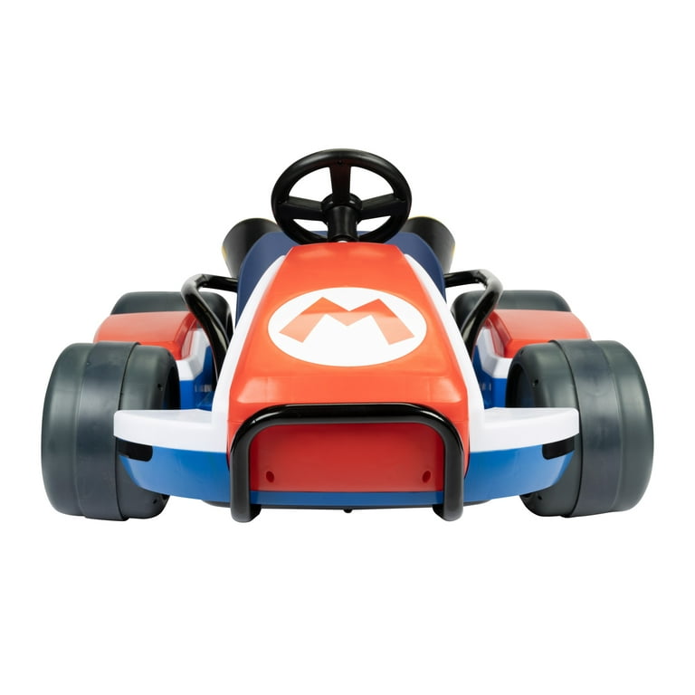  Super Mario Kart Deluxe Kids Ride On 24V Battery Powered  Electric Car Toy, Up to 8MPH, 3 Speeds & Reverse, Weight Limit 81 lbs. :  Toys & Games