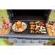 thumbnail image 4 of Rejilla para pollo con lata de cerveza, parrilla de acero inoxidable, parrilla para barbacoa, parrilla vertical, cesta de verduras, sartén redonda grande, 4 of 5