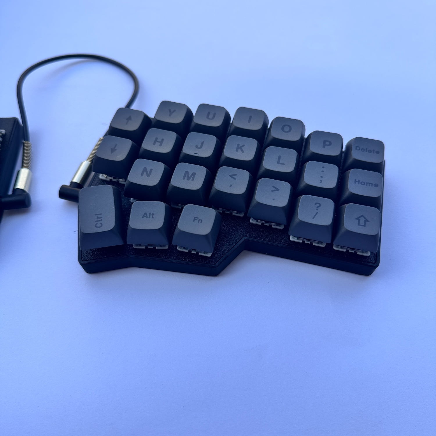 Corne V4 Split Keyboard with Keycaps and Switches Included, Hot-Swappable Ergo Design, RGB Backlight
