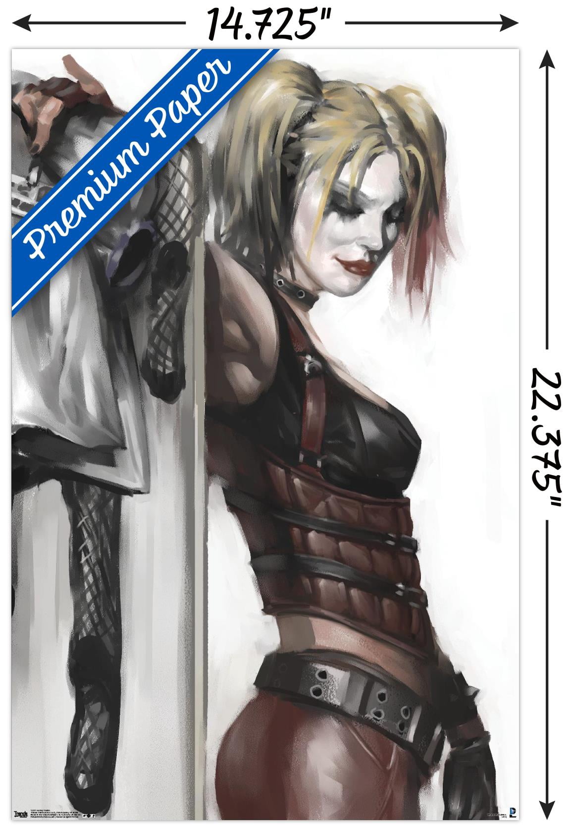 DC Comics - Harley Quinn Wall Poster, 14.725" x 22.375"