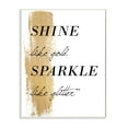 thumbnail image 5 of Stupell  Shine Like Gold Sparkle Like Glitter Canvas Wall Art design by House of Lulu 24 x 30, 5 of 5